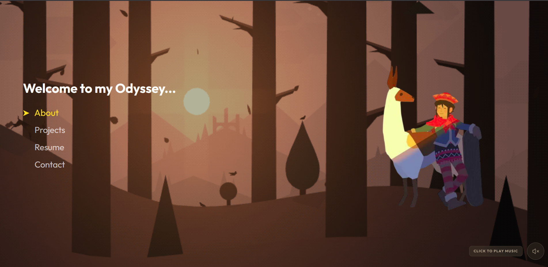 Alto-themed portfolio
