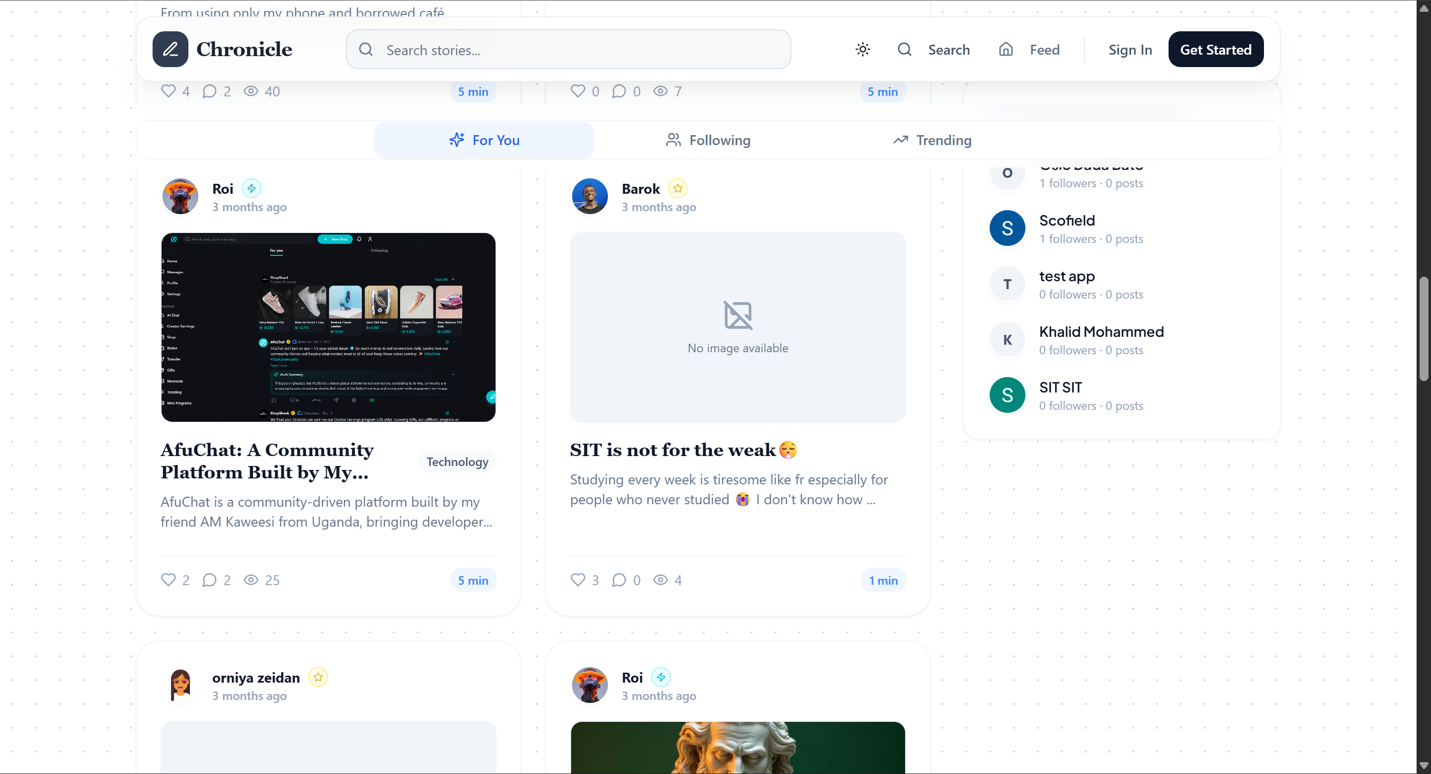 Dev Write - Chronicle | Stark | Stark